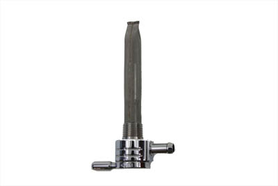 Sifton Ball Petcock Chrome Straight Outlet for 1955-74 Big Twin & XL