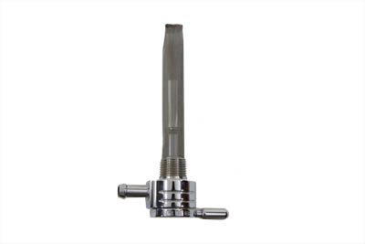 Sifton Ball Petcock Chrome Straight Outlet for 1955-74 Big Twin & XL