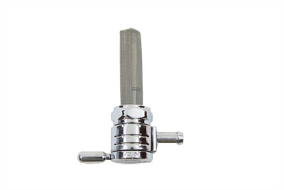 Sifton Ball Petcock Chrome Straight Outlet Nut 1975-95 Big Twin & XL