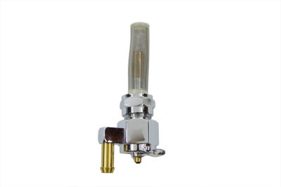 Sifton Chrome Hex Petcock Inward Spigot w/ Nut 1975-95 Big Twin & XL