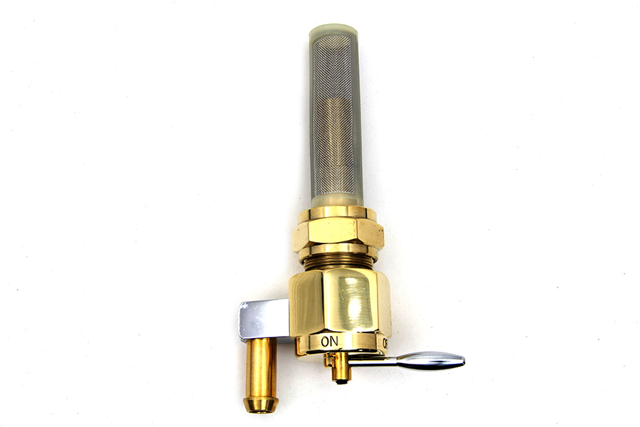 Sifton Brass Hex Petcock Inward Spigot with Nut for 1975-1994 Models