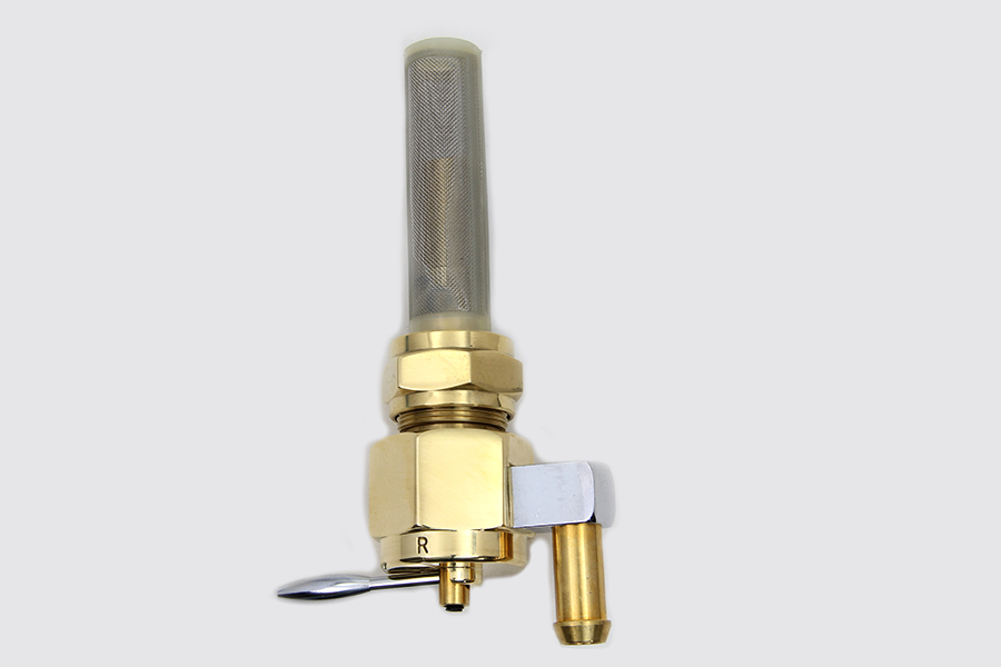 Sifton Brass Hex Petcock Inward Spigot with Nut for 1975-1994 Models