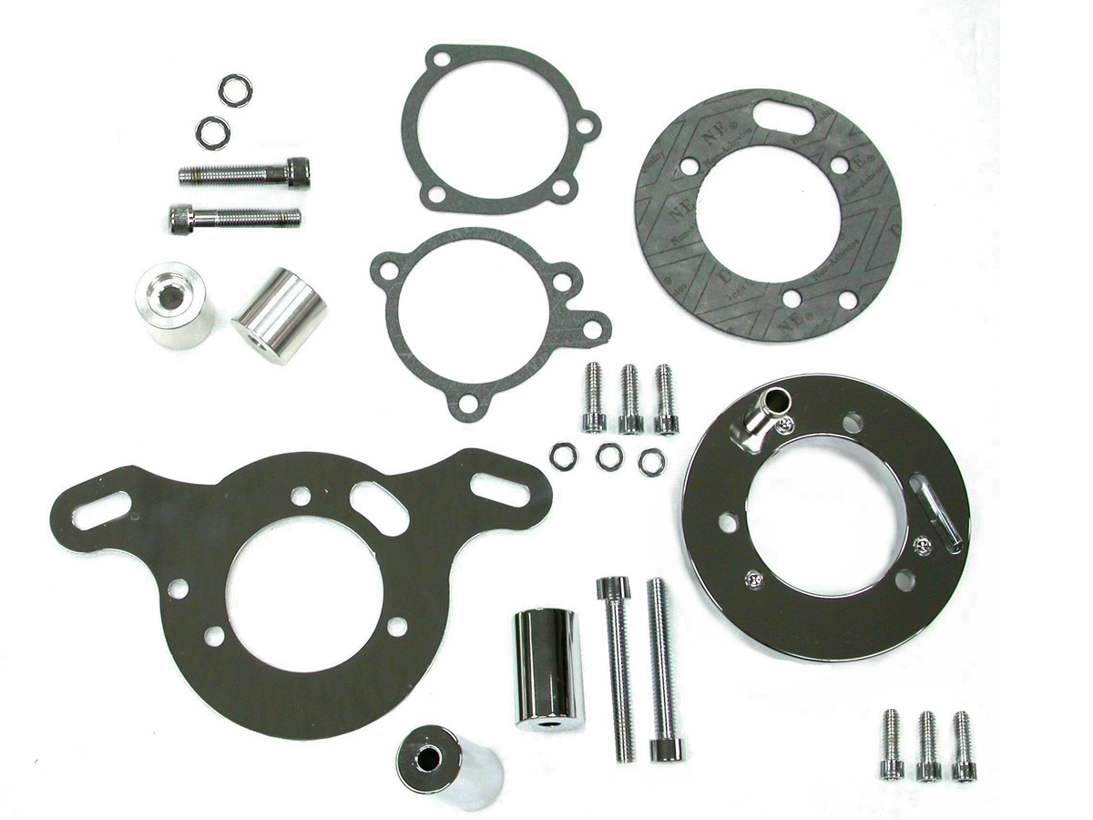 S&S Air Cleaner Adapter Kit for E & G Carbs