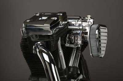 Chrome Weber 80 in. Carburetor Kit for 1984-1998 FX-FL Big Twins