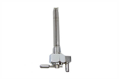 Pingel Metric Hex Petcock Down Spigot without Nut Chrome