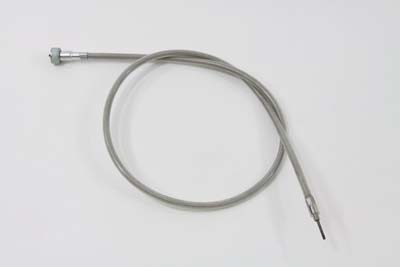 Harley 1973-1994 Big Twins 40" Stainless Steel Speedometer Cable