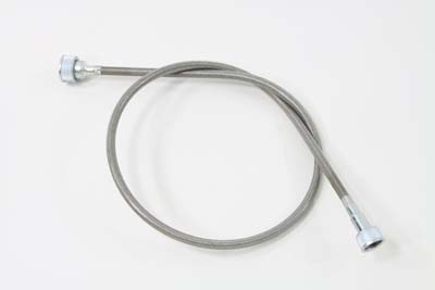 35" Stainless Steel Speedometer Cable for 1962-1983 Big Twins