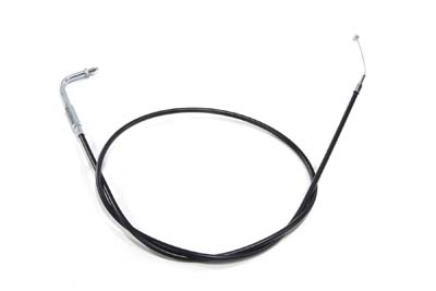 45" Black Throttle Cable for Harley 1974-1980 Big Twins & XL
