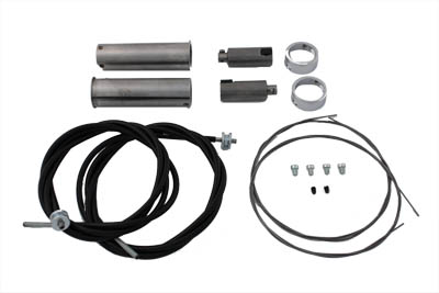 Cable Kit for Throttle and Spark Controls for Harley FL 1949-1953