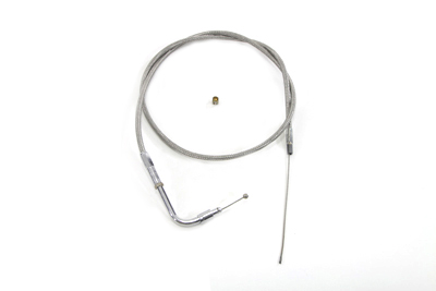 38" Braided Stainless Steel Idle Cable for Super B & Bendix Carbs