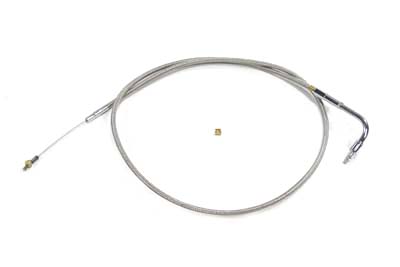 33" Braided Stainless Steel Idle Cable for Super E & G Carbs