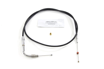 41.375" Black Throttle Cable for Harley FLHR & FLHT 2002-UP