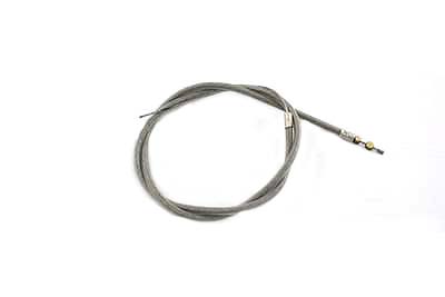 Braided Stainless Steel Throttle Cable w/ 30" Casing for Harleys