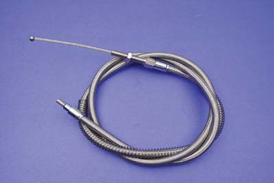 71.375" Braided Stainless Steel Clutch Cable for 1987-2006 Big Twins