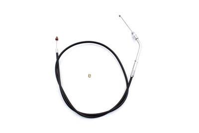 Black Throttle Cable with 38" Casing for 1981-1989 Big Twins & XL