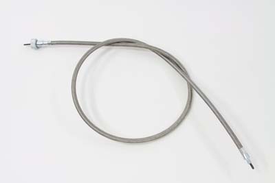 43" Braided Stainless Steel Speedometer Cable for 1987-1993 FXRS