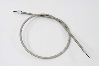 38\" Braided Stainless Steel Speedometer Cable for XLS 1979-1982