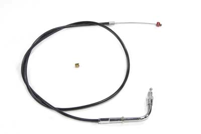 37.25" Black Throttle Cable for Harley FXLR 1988-1989 Big Twins