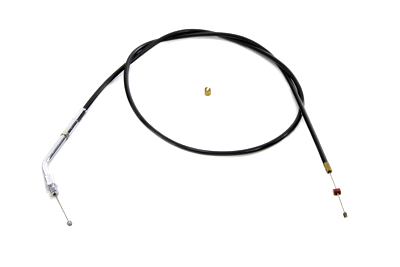Black Throttle Cable with 42.50" Casing 46.50" Long