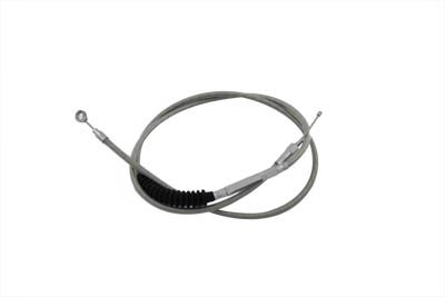 76.69" Braided Stainless Steel Clutch Cable for FXD 1992-05 Dyna