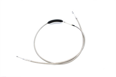 70.69" Braided Stainless Steel Clutch Cable for 1989-2005 Big Twins