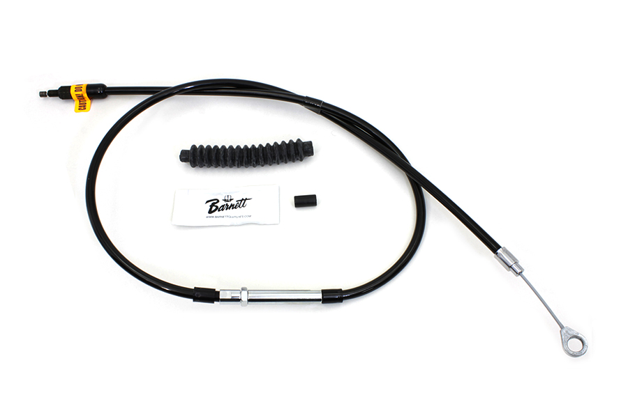 54.75" Black Vinyl Clutch Cable for XL 2004-UP