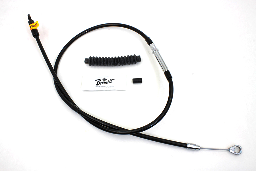 54.75" Black Vinyl Clutch Cable for XL 2004-UP