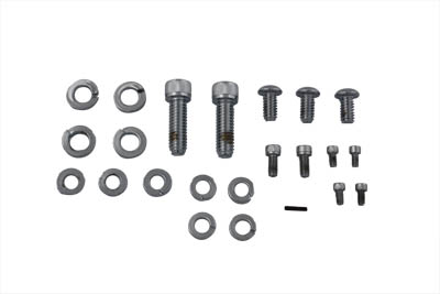 Chrome Allen Screw Kit for Harley 1971-76 Big Twins & Sportsters