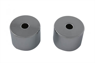 Chrome ISO Mount Cover Set for 1/4" Studs