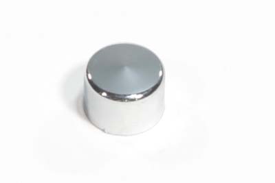 Chrome Allen Head Bolt Caps 1/4" - 25 Pack