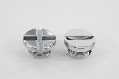 Primary Cover Cap Set Chrome for XL 1971-1976 Sportsters