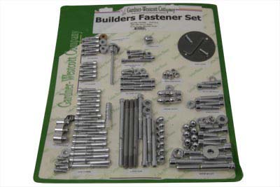 Chrome Allen Fastener Set for Harley FLT 1996-1998 Evolution