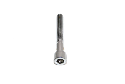 Allen Socket Cap Bolt Knurled Chrome 5/16" X 2" Coarse Thread