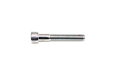 Allen Socket Cap Bolt Knurled Chrome 3/8" X 1-1/4" Coarse Thread