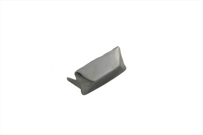 3/4" Oblong Bevel Saddlebag Spots Nickel - 7 Pack