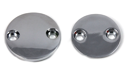 Primary Cover Inspection Cover Set Chrome for XL 1991-1993