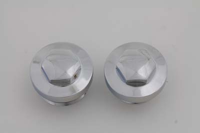 Primary Cover Cap Set Chrome Hex Style for XL 1971-1976