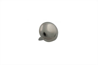 3/4" Round Saddlebag Spot Nickel - 50 Pack