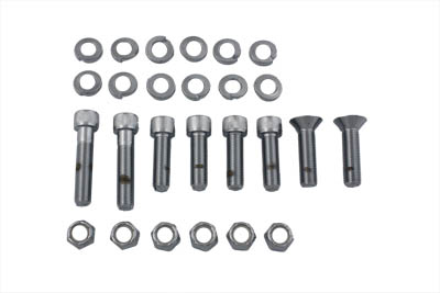 Chrome FXWG 1980-1985 Rear Fender Strut Bolt Kit Allen