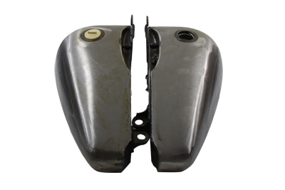 6.0 Gallon Flatside Gas Tank Set for 1984-1999 FXST-FLST Softail