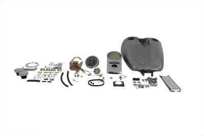 Bobbed 4.0 Gallon Gas Tank Kit for Harley FXD 1991-1994 Dyna