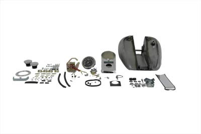 Bobbed 4.0 Gallon Gas Tank Kit for Harley FXD 1991-1994 Dyna