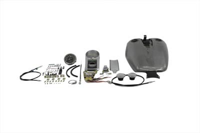 Bobbed Gas Tank Kit 4.0 Gal. Harley FXR 1982-1994 Super Glide