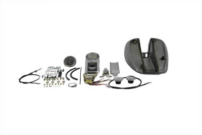 Bobbed Gas Tank Kit 4.0 Gal. Harley FXR 1982-1994 Super Glide