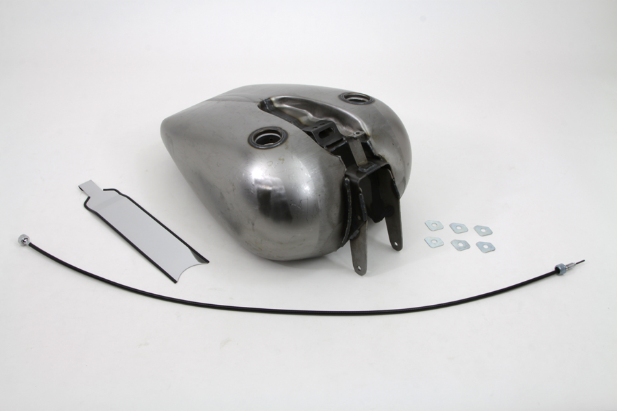 Bobbed 4.0 Gallon One Piece Gas Tank for 1980-1999 FLT