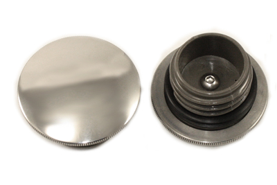 Stainless Steel Low Profile Gas Caps Set for 1996-1999 Harley & Custom