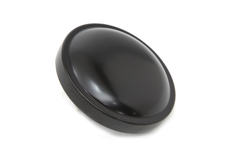 Stock Style Gas Cap Vented Black Gloss for 1973-82 Models