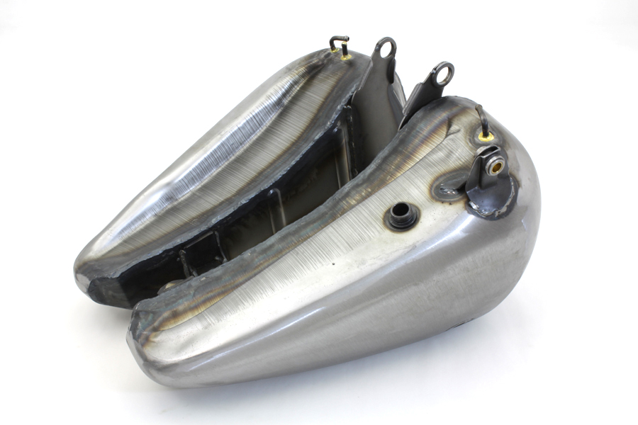 Bobbed 3.5 Gallon Gas Tank Set for FLST & FXST 1984-1999