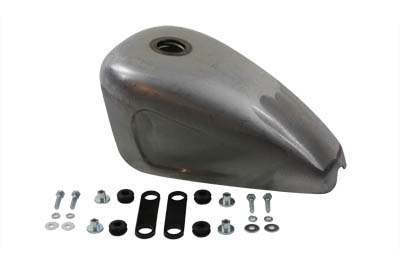 Chopper 2.4 Gallon Indented Bobber Gas Tank for Harley & Customs