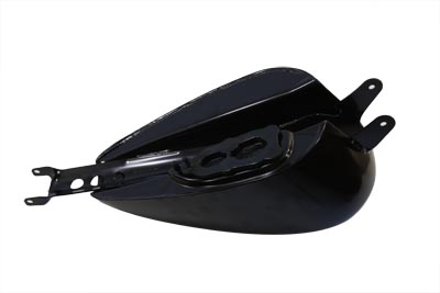 Replica Raw 2.4 Gal. Gas Tank for Harley XL 2007-UP 883R, 883N & 1200N